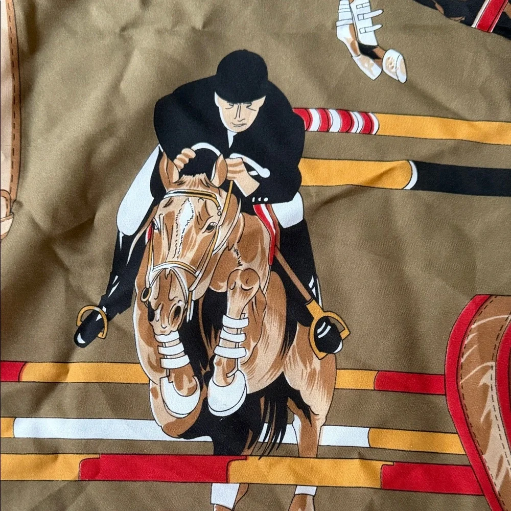 Equestrian Themed Jumping Scarf